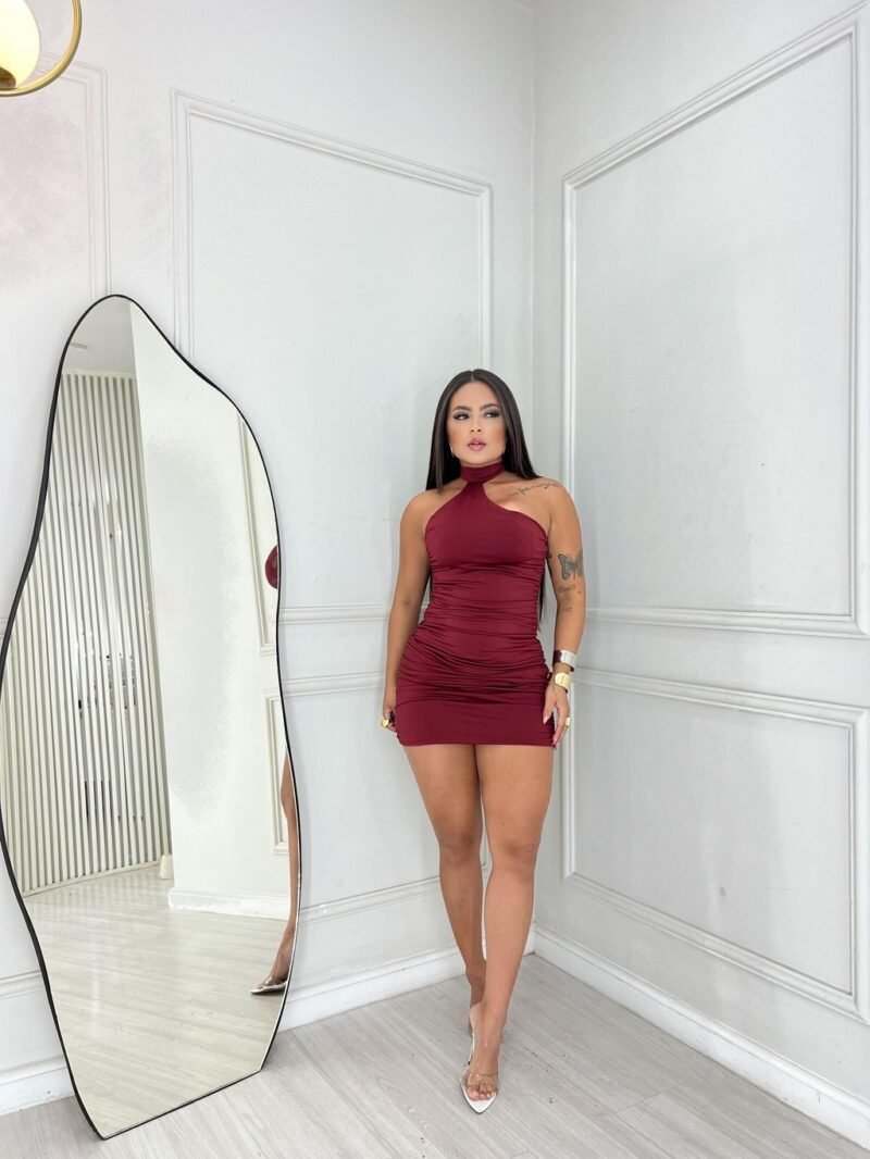 VESTIDO LORENA EM MALHA SUPLEX COM BOJO E DRAPEADO NAS LATERAIS – Imagem 7 [nsid:885304672]