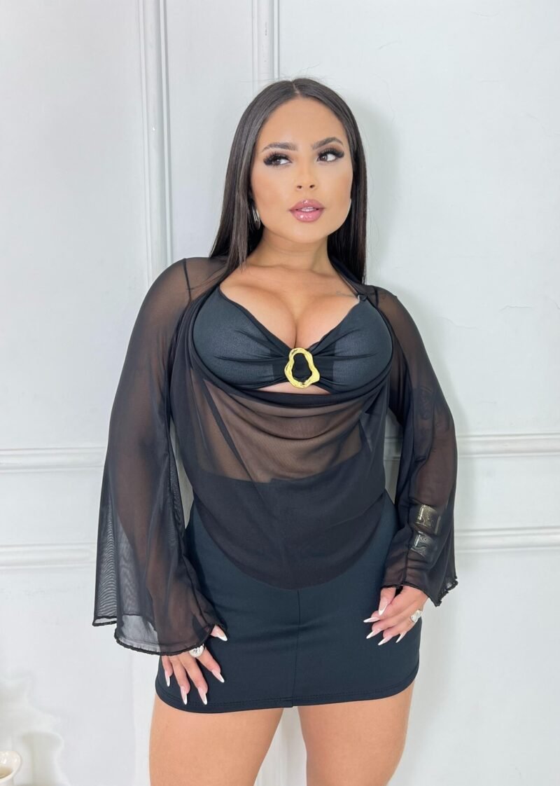 BLUSA LOLA EM TULE COM BOJO – Imagem 5 [nsid:849317853]
