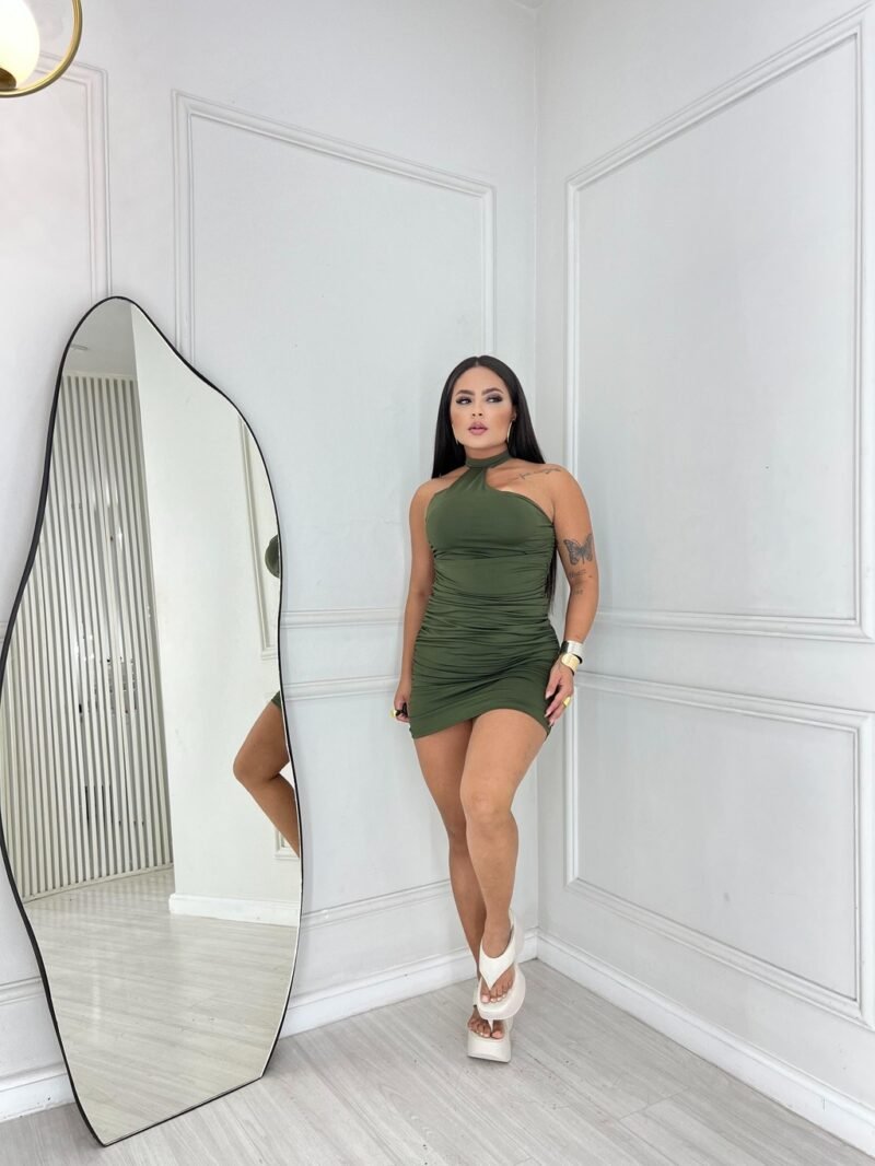 VESTIDO LORENA EM MALHA SUPLEX COM BOJO E DRAPEADO NAS LATERAIS – Imagem 8 [nsid:885304670]