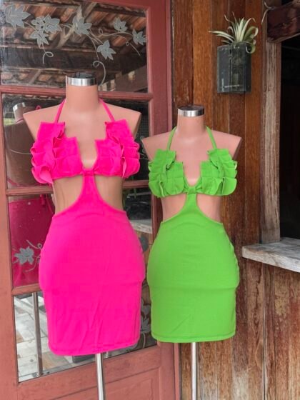 VESTIDO EM MALHA ESCUBA – Imagem 1 [nsid:816777290]