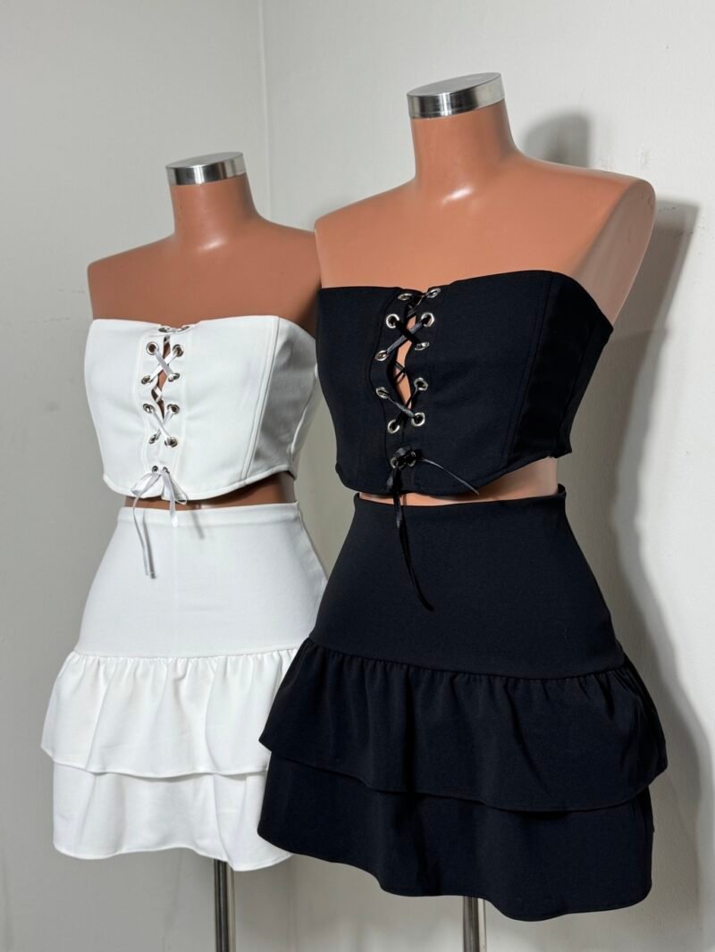CONJUNTO SHORT SAIA EM MALHA ESCUBA COM BARBATANAS – Imagem 7 [nsid:896753883]