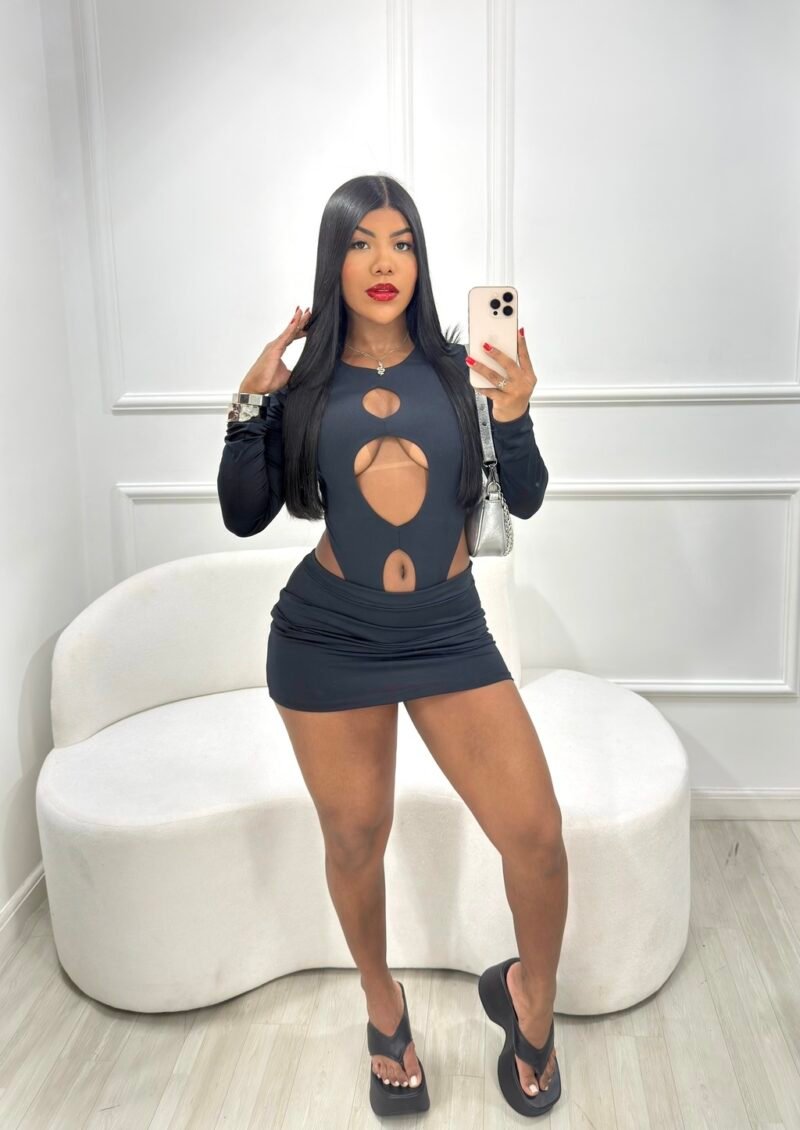 CONJUNTO AFRODITE EM MALHA SUPLEX COM FECHO (BODY + SAIA) – Imagem 2 [nsid:919035198]