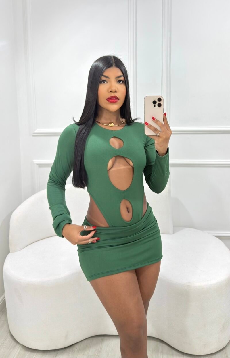 CONJUNTO AFRODITE EM MALHA SUPLEX COM FECHO (BODY + SAIA) – Imagem 11 [nsid:919035201]