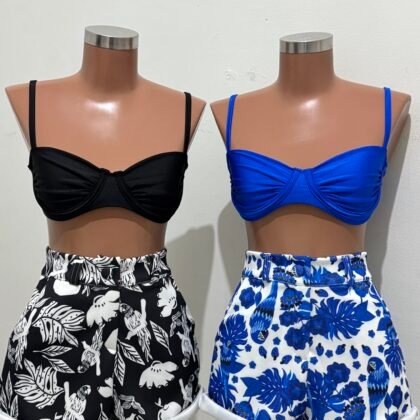 SHORT ESTAMPA DIGITAL COM BOTÃO ENCAPADO E ZIPER EM NEOPRENE – Imagem 1 [nsid:940168877]