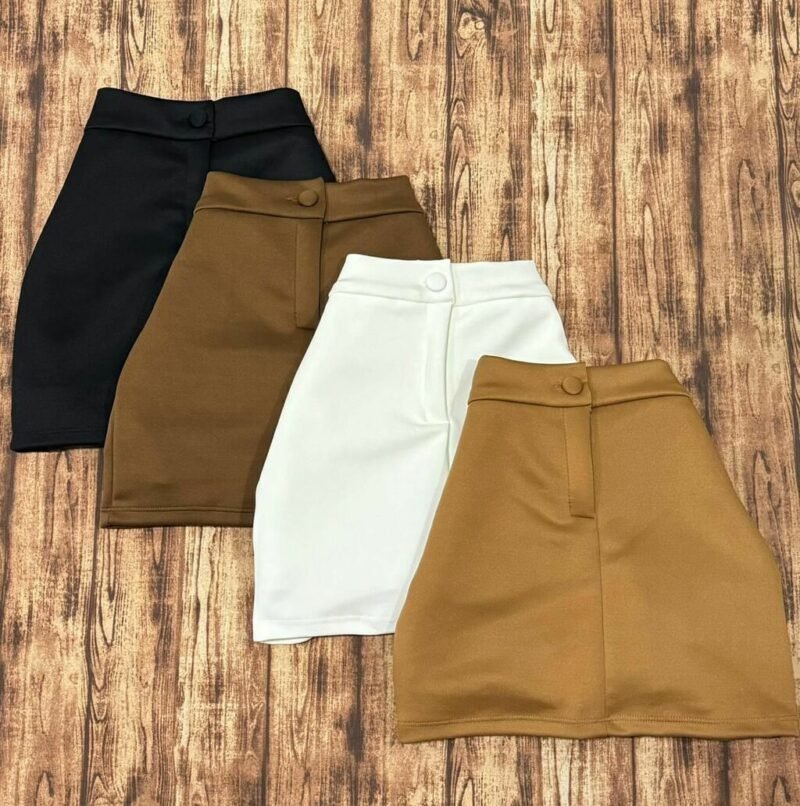 SHORT SAIA EM NEOPRENE COM BOTÃO E ZIPER (TODO SAIA COM SHORT POR BAIXO) – Imagem 6 [nsid:659300953]
