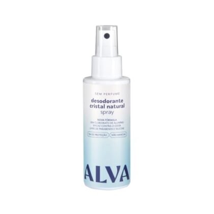 Desodorante Natural Vegano Alva sem perfume.