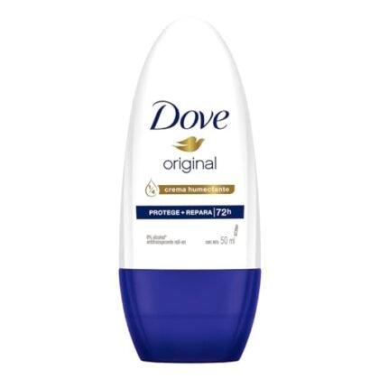 Dove Original Roll-On: Antitranspirante suave e eficaz.