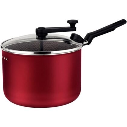 Tramontina PIPOQUEIRA 20CM 3,5L LORETO VERMELHO - ALUMINIO COM REVESTIMENTO ANTIADERENTE Tramontina