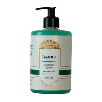 Sabonete Líquido Coala Bambu para mãos e corpo.