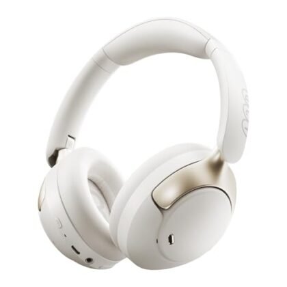 Fone ANC LDAC branco QCY H3 PRO.