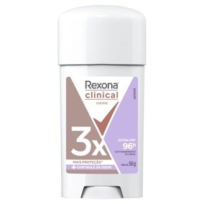 Rexona Clinical Extra Dry para proteção extra.