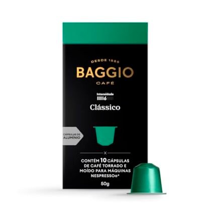 Cápsulas Nespresso Clássico Baggio Café