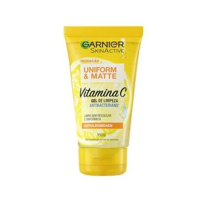 Limpeza Vitamina C para o rosto.