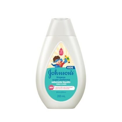 Sabonete Líquido Infantil para limpeza suave.