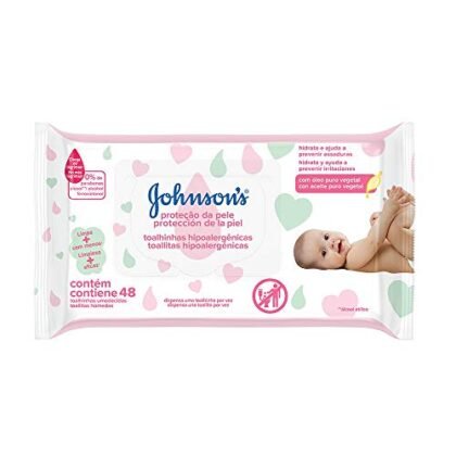 Lenços Umedecidos Bebê Johnson's Proteção da Pele
