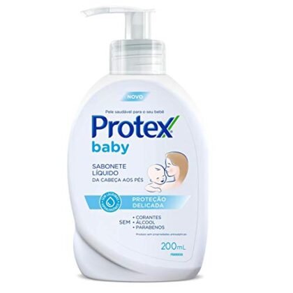 Sabonete Líquido Infantil para bebês Protex Baby Delicate Care 200ml Protex