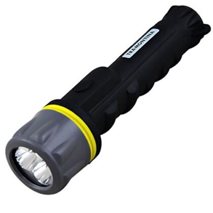 Lanterna LED Tramontina preta.