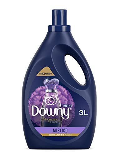 Downy Místico: amaciante concentrado 3L para roupas perfumadas.
