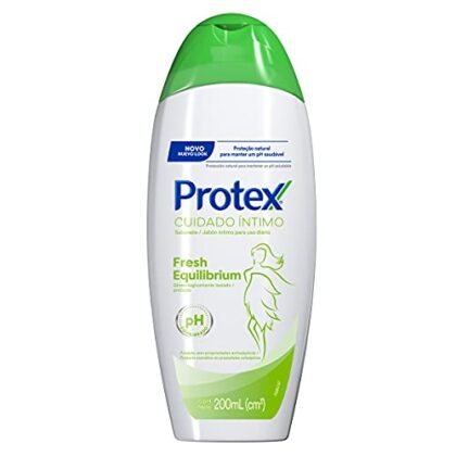Sabonete Íntimo Protex para higiene feminina.