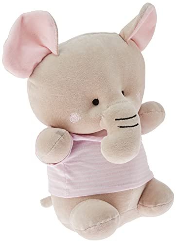 Zip Elefante Camiseta Listrada Rosa Bebê Zip Toys