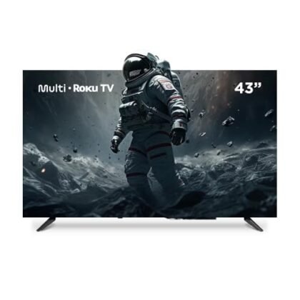 Multi Roku TV 43" Smart DLED Wi-fi 3 HDMI Compatível com Alexa e Google Home - TL056M Multilaser