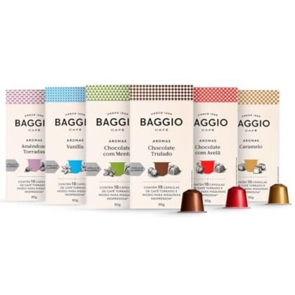 Cápsulas Baggio para Nespresso: Kit Experience 60 cápsulas.