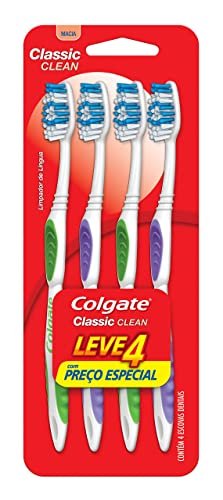 Escova Colgate Classic Clean