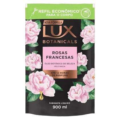 Lux Sabonete Líquido Refil Rosas Francesas 900ml LUX