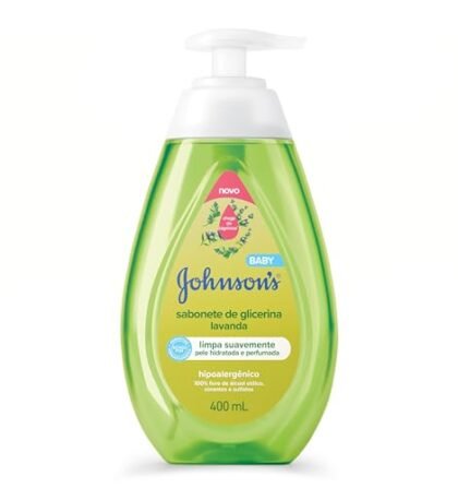 Sabonete Líquido Glicerina Lavanda JOHNSON’S® Baby, 400mL Johnson's Baby