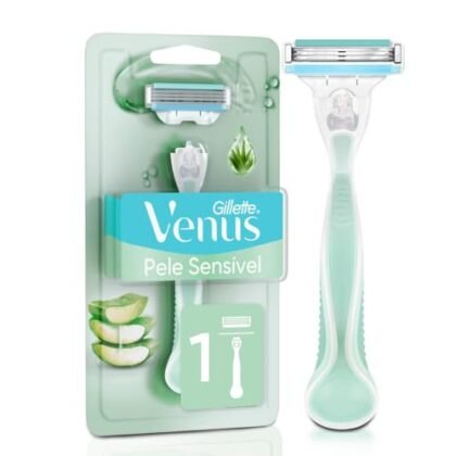 Depilação Pele Sensível com Gillette Venus.