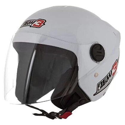 Capacete Aberto Branco