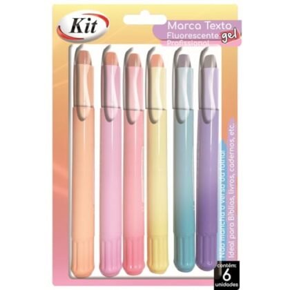 Marca Texto Gel Cores
