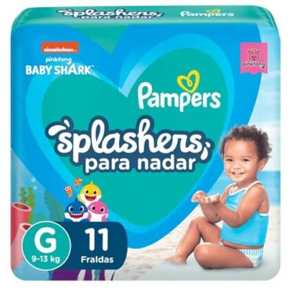 Fralda Piscina Pampers Baby Shark