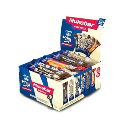Barra de Proteína +Mu Mukebar sabores sortidos.