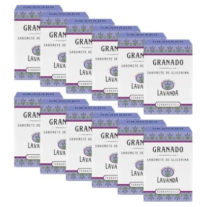 Sabonete Lavanda Granado para higiene e relaxamento.