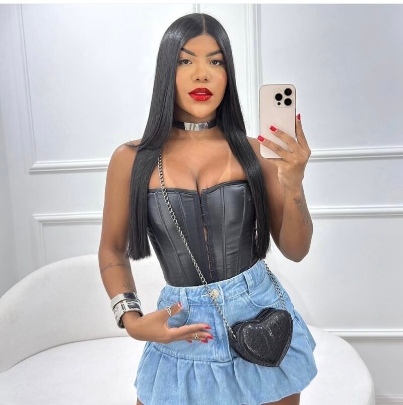 CORSELET AURORA EM CIRRÊ ACETINADO COM 6 BARBATANAS E COLCHETE – Imagem 2 [nsid:952906294]