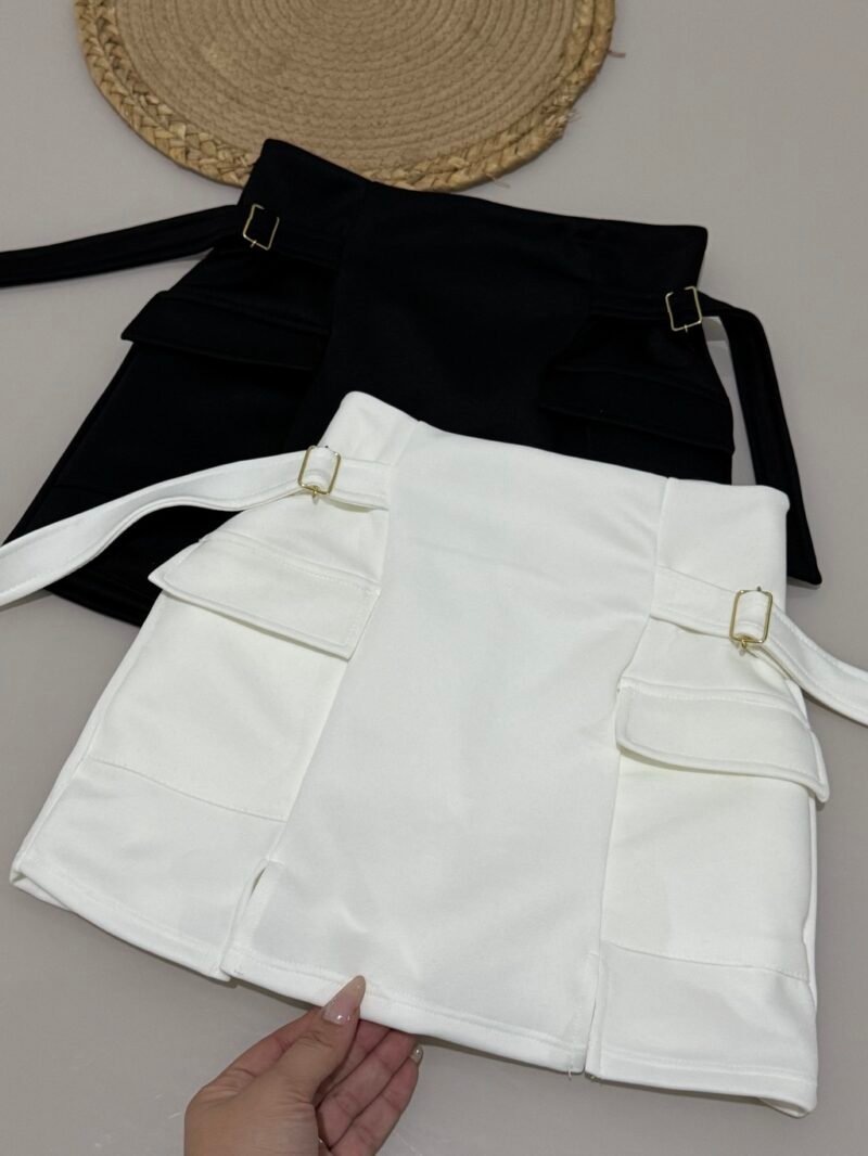 SHORT SAIA JANE EM NEOPRENE COM BOLSO – Imagem 4 [nsid:902243377]