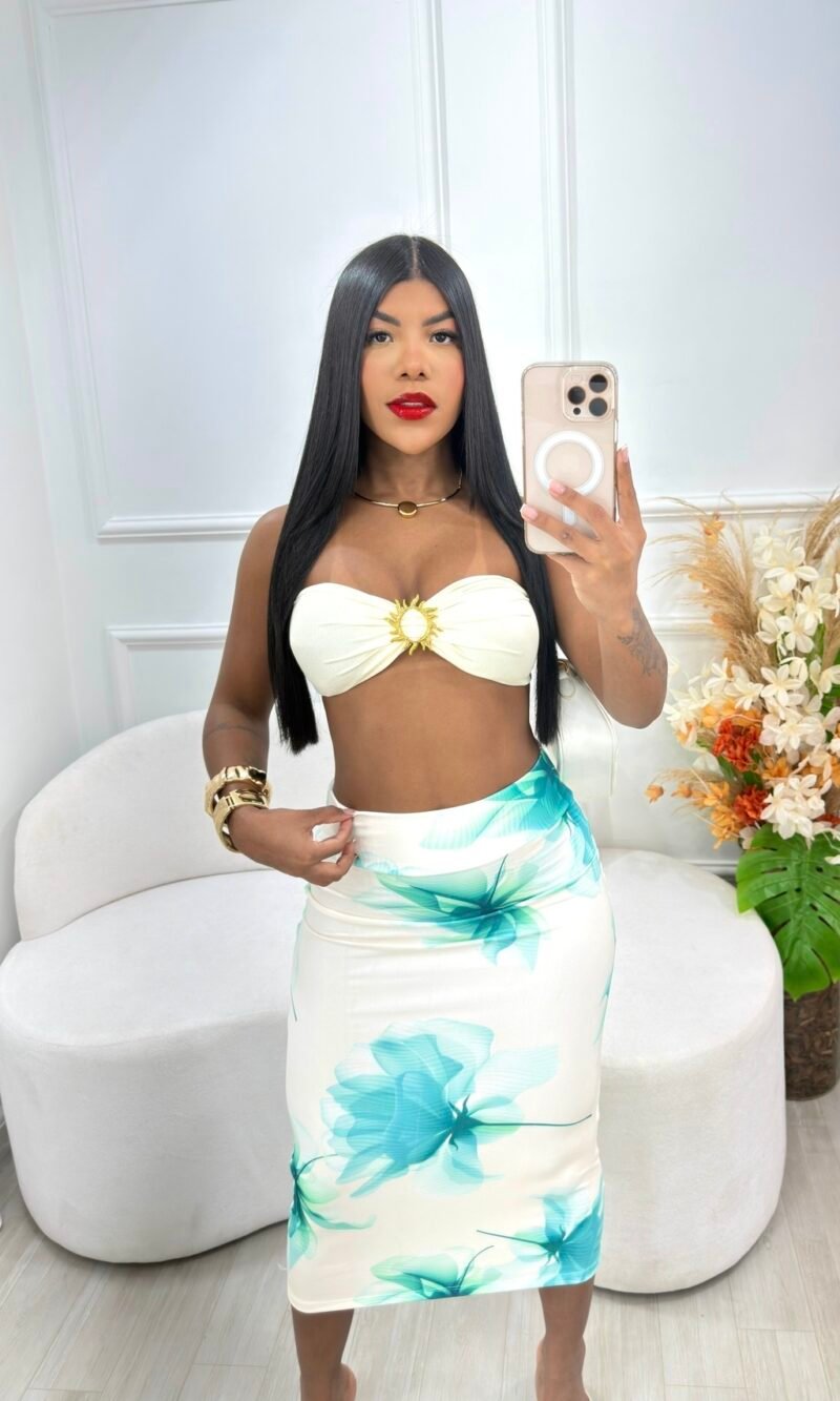 CONJUNTO MIDI PRIMAVERA EM MALHA SUPLEX COM BOJO E REGULAGEM NAS COSTAS – Imagem 2 [nsid:950438869]