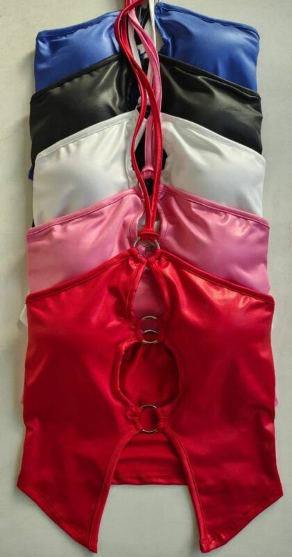 CROPPED ARGOLA EM CIRRÊ ACETINADO COM BOJO – Imagem 2 [nsid:978359032]