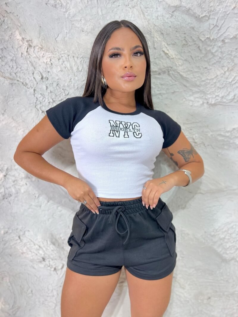 SHORT CARGO EM MOLETOM – Imagem 4 [nsid:839828720]