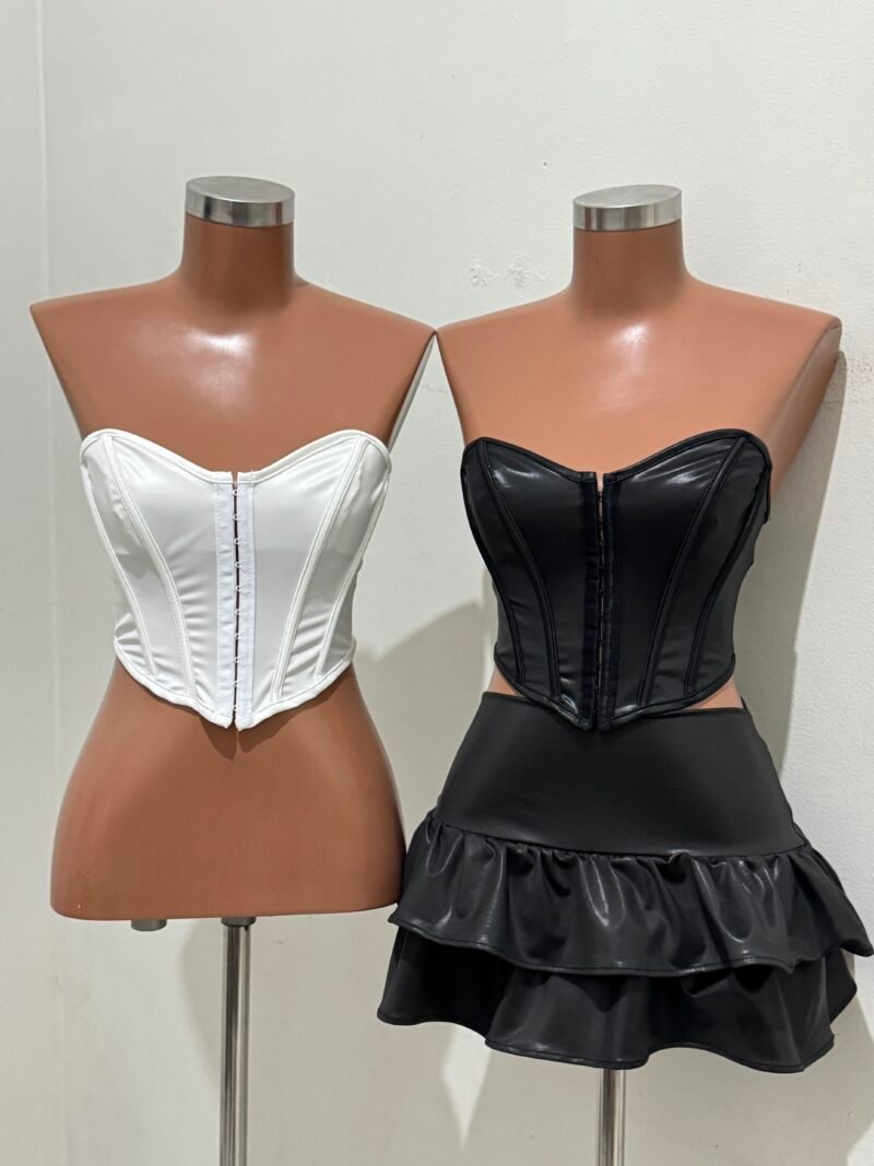 CORSELET ANNY COM COLCHETES E BARBATANAS EM CIRRÊ ACETINADO – Imagem 2 [nsid:967223724]