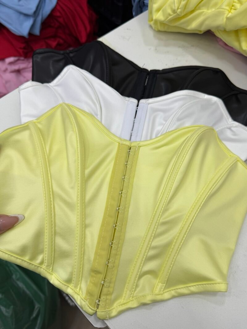 CORSELET ANNY COM COLCHETES E BARBATANAS EM CIRRÊ ACETINADO – Imagem 4 [nsid:976188212]