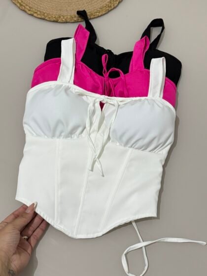 CORSELET EM ALFAIATARIA COM BOJO E REGULAGEM NAS COSTAS – Imagem 1 [nsid:978353604]
