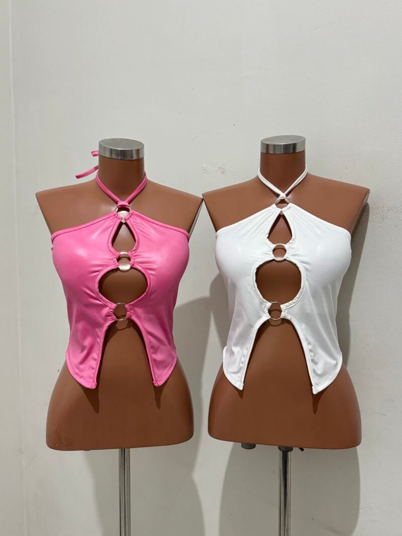 CROPPED ARGOLA EM CIRRÊ ACETINADO COM BOJO – Imagem 1 [nsid:978359050]