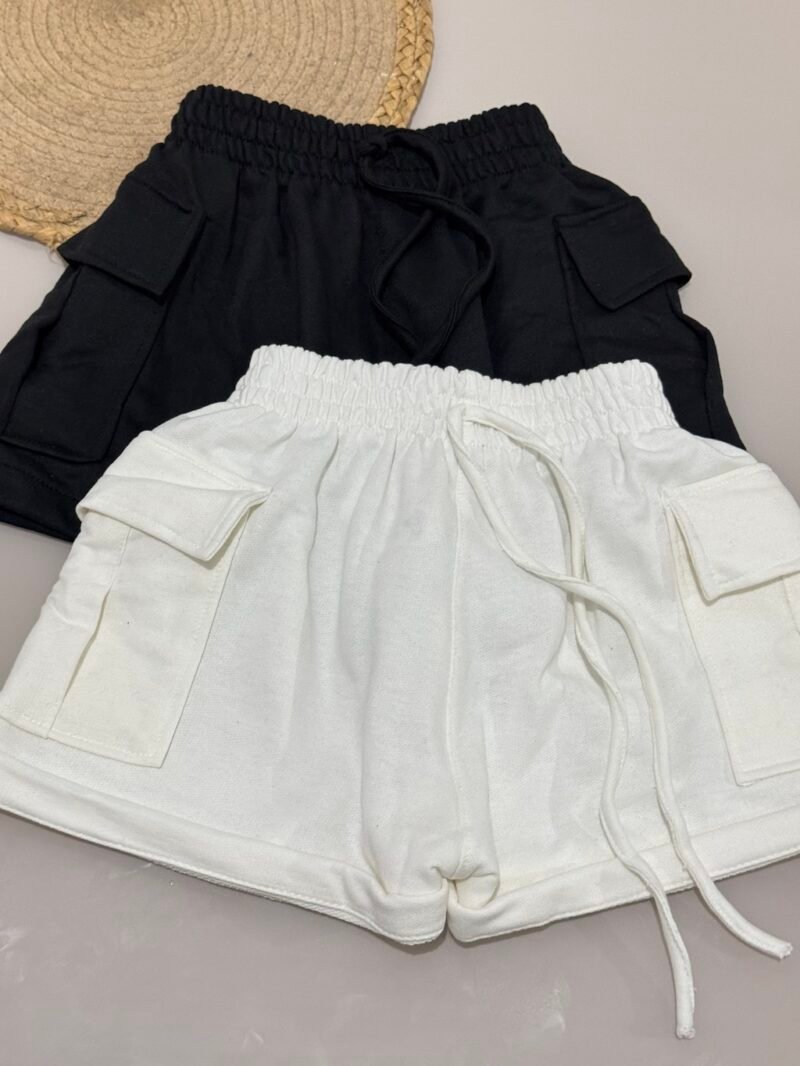 SHORT CARGO EM MOLETOM – Imagem 2 [nsid:839828765]