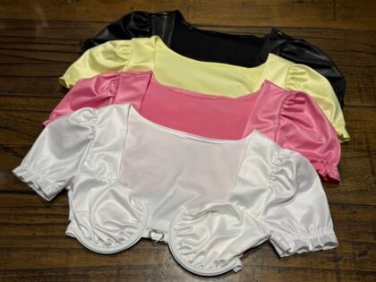 CROPPED PRINCESA COM ARO DE SUSTENTAÇÃO EM CIRRÊ ACETINADO – Imagem 1 [nsid:990970045]