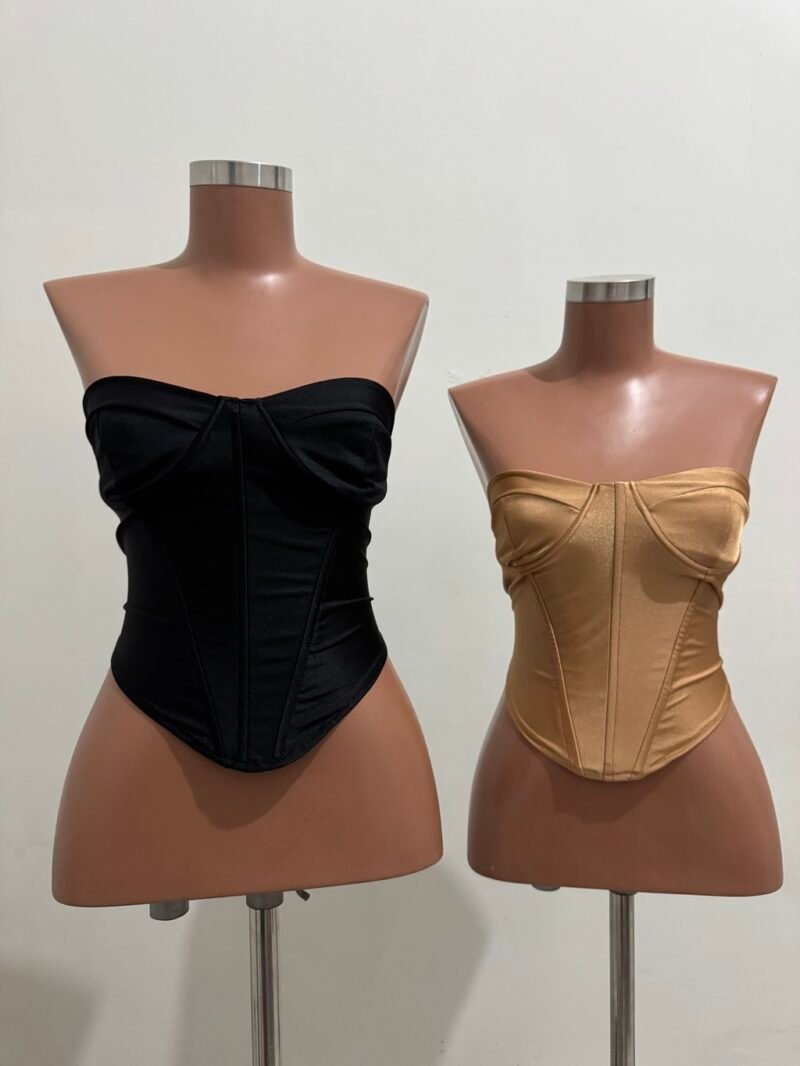 CORSELET AGATHA EM POLIAMIDA ACETINADA COM BARBATANAS E ARO DE SUSTENTAÇÃO – Imagem 3 [nsid:853993120]