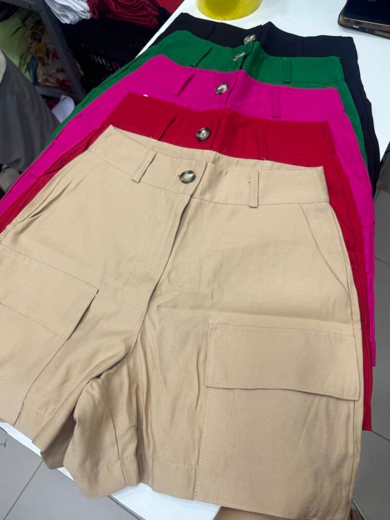 SHORT CARGO COM BOTÃO E ZÍPER – Imagem 3 [nsid:762958555]