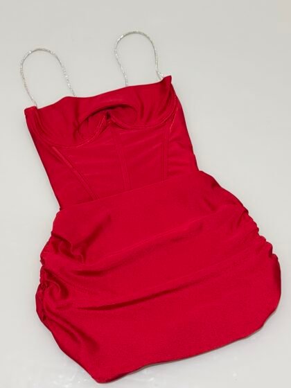 VESTIDO ANGEL EM POLIAMIDA COM ALÇA DE BRILHO, ARO DE SUSTENTAÇÃO E BARBATANAS – Imagem 1 [nsid:785869935]
