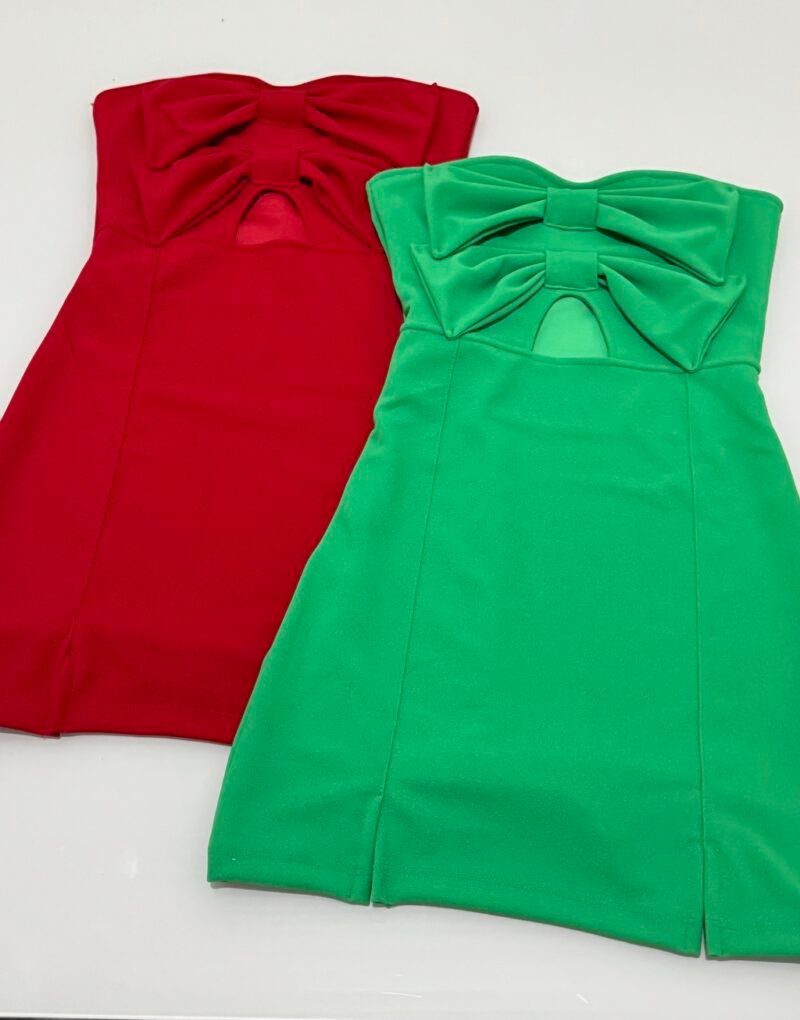 VESTIDO EXCLUSIVO - LAÇO EM MALHA ESCUBA – Imagem 2 [nsid:785856230]